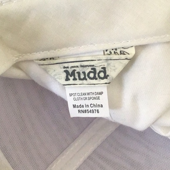 MUDD white rhinestone encrusted baseball cap.. L/XL - Picture 3 of 3